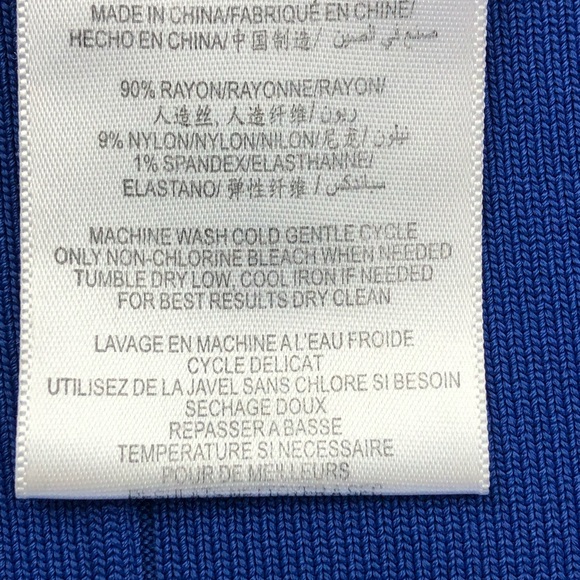 BCBG MAXAZRIA Bandage Cobalt Skirt Sz S - Picture 10 of 12